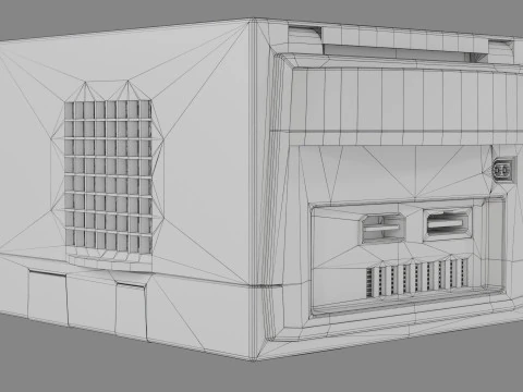 Nintendo Gamecube 3D Model