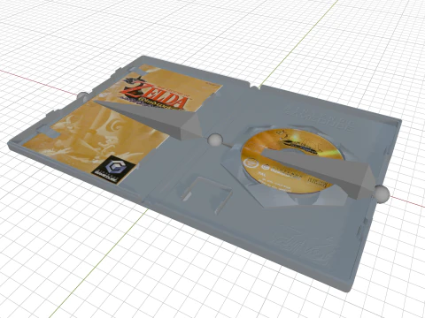 Nintendo Gamecube 3D Model