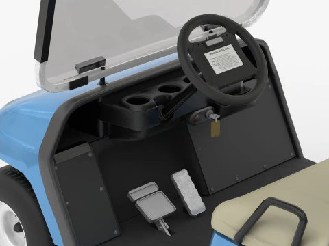 Golf Cart G16 3D Model