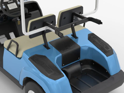 Golf Cart G16 3D Model
