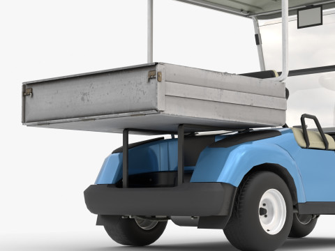 Golf Cart G16 3D Модель