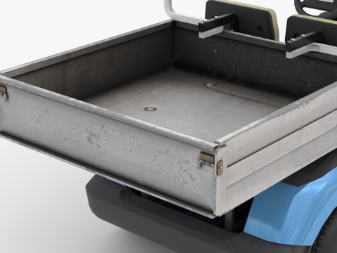 Golf Cart G16 3D Модель
