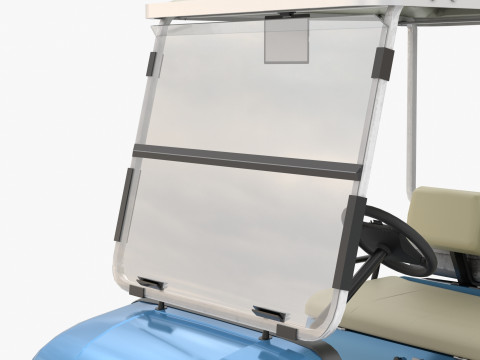 Golf Cart G16 3D Модель