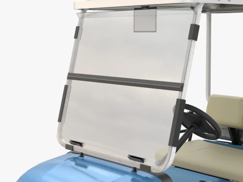 Golf Cart G16 3D Model