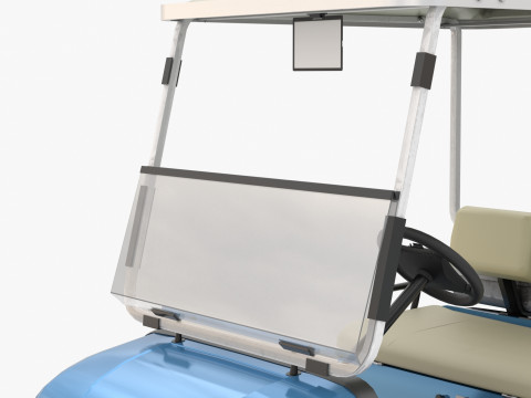 Golf Cart G16 3D Модель