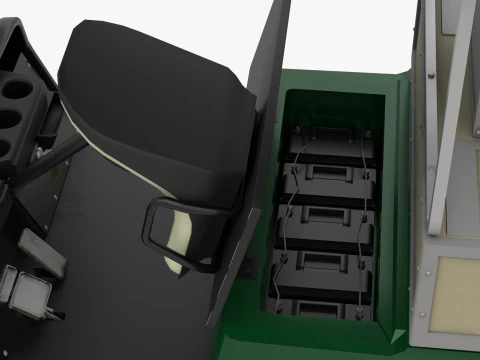Golf Cart G16 3D Model