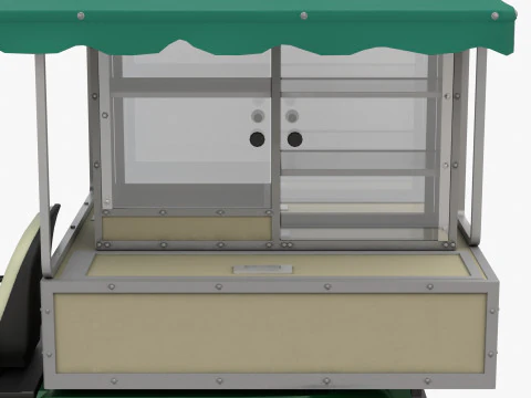 Golf Cart G16 3D Model