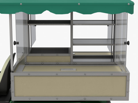 Golf Cart G16 3D Модель