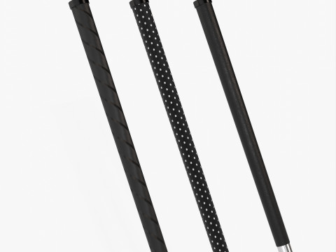 Golf Clubs and Bags 3D Модель