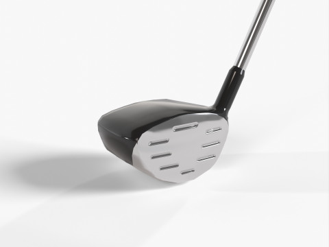 Golf Clubs and Bags 3D Модель