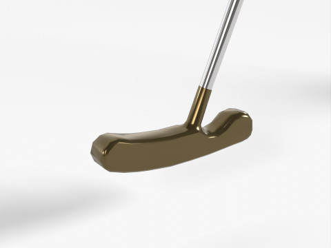 Golf Clubs and Bags 3D Модель
