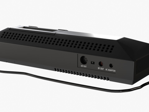 Sega Master System 3Dモデル