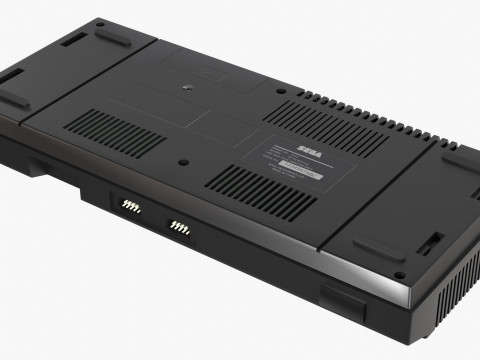 Sega Master System 3Dモデル