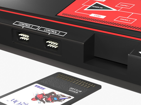 Sega Master System 3Dモデル