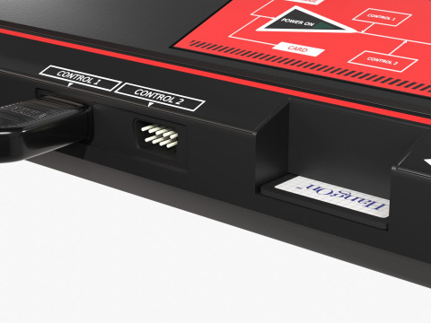 Sega Master System 3Dモデル