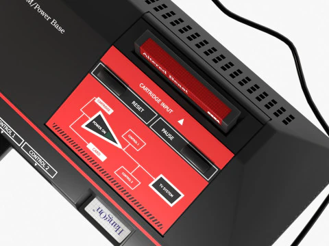 Sega Master System 3D Model