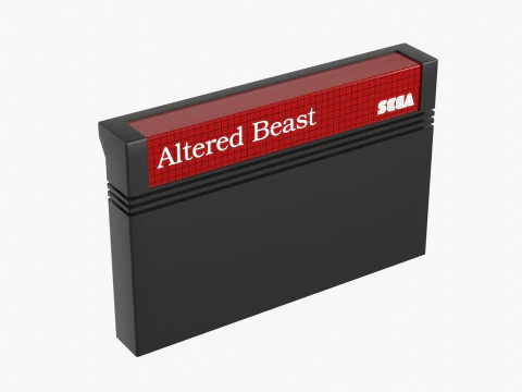 Sega Master System 3D Model