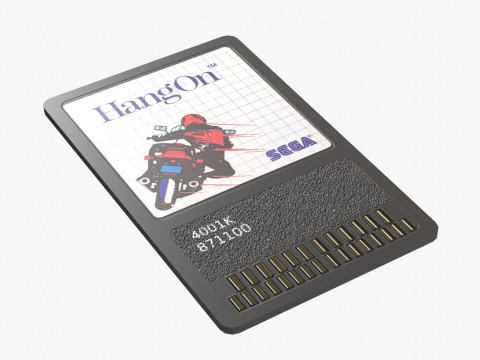 Sega Master System 3Dモデル