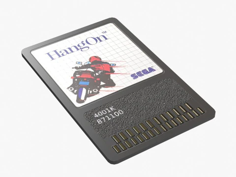 Sega Master System 3D Model