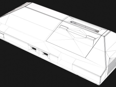 Sega Master System 3Dモデル