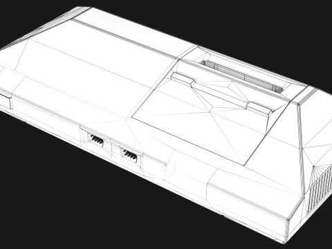 Sega Master System 3D Model