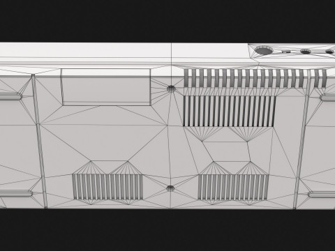 Sega Master System 3Dモデル