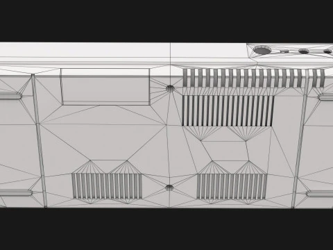 Sega Master System 3D Model