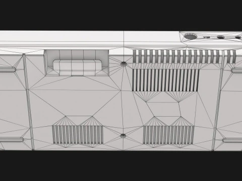 Sega Master System 3D Model
