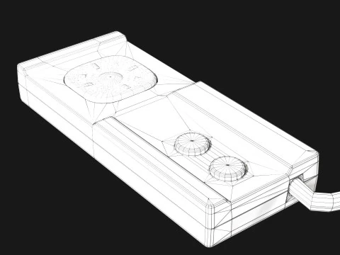 Sega Master System 3D Model