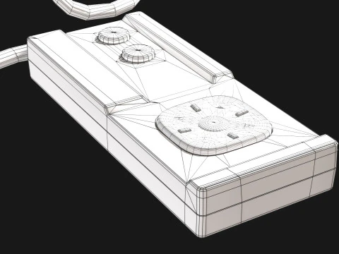 Sega Master System 3D Model