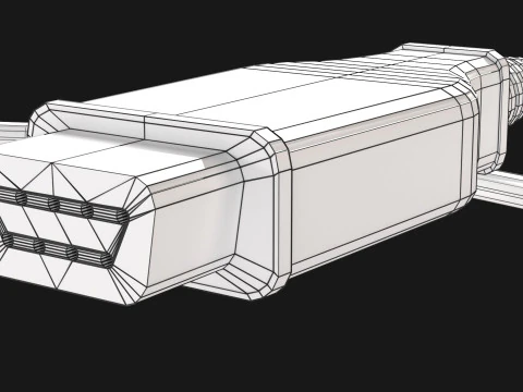 Sega Master System 3D Model
