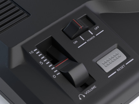 Sega Mega Drive Genesis Model 3D