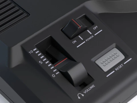 Sega Mega Drive Genesis 3D Model