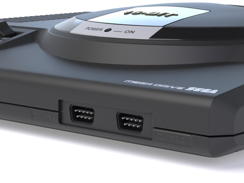 Sega Mega Drive Genesis Model 3D
