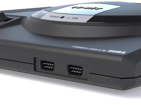 Sega Mega Drive Genesis 3D Model