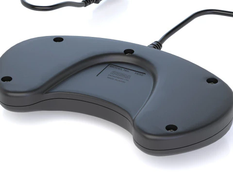 Sega Mega Drive Genesis 3D Model