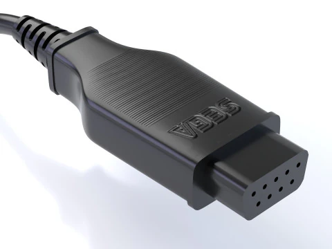 Sega Mega Drive Genesis 3D Model
