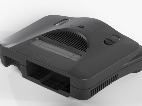 Nintendo 64 Modello 3D
