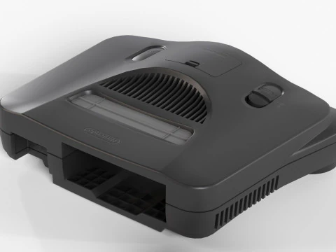 Nintendo 64 Modèle 3D
