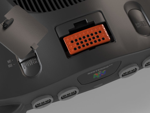 Nintendo 64 Modello 3D