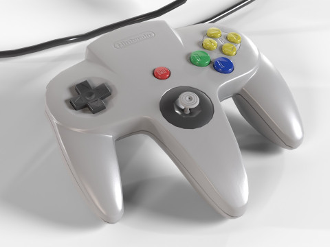 Nintendo 64 Modello 3D