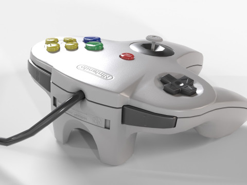 Nintendo 64 Modello 3D