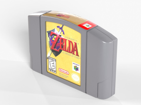Nintendo 64 Modello 3D