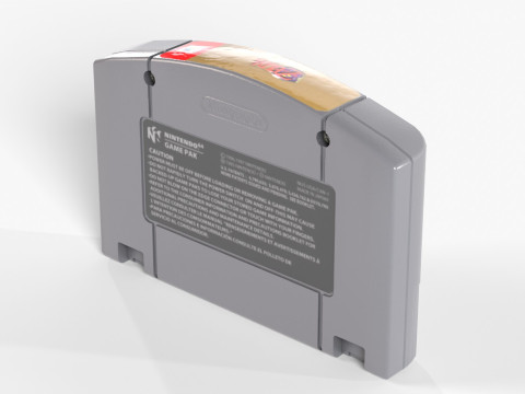 Nintendo 64 Modello 3D