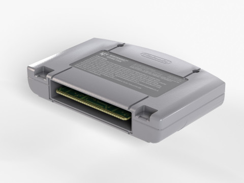 Nintendo 64 Modello 3D
