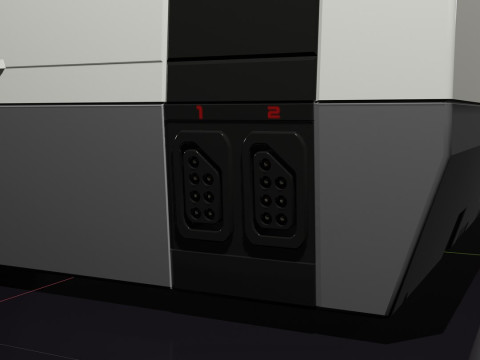 Nintendo Entertainment System NES Modelo 3D