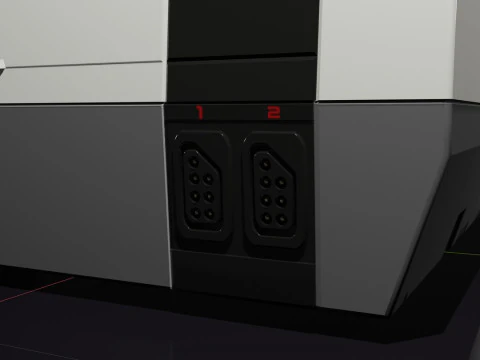 Nintendo Entertainment System NES 3D Model