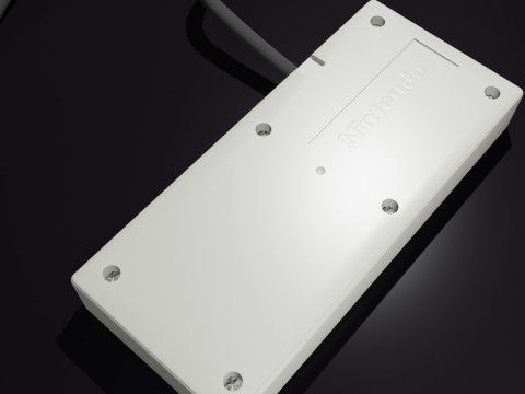 Nintendo Entertainment System NES Modelo 3D