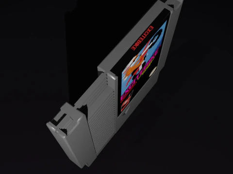 Nintendo Entertainment System NES 3D Model