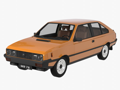 MR78 Polonez Coupe 3D Model